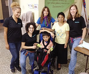 DPT students do volunteering to help provide physical therapy to those in need surrounding Guatemala City Dump