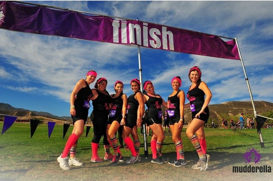 Master of Health Administration student Jacqueline Binsol with Running Friends