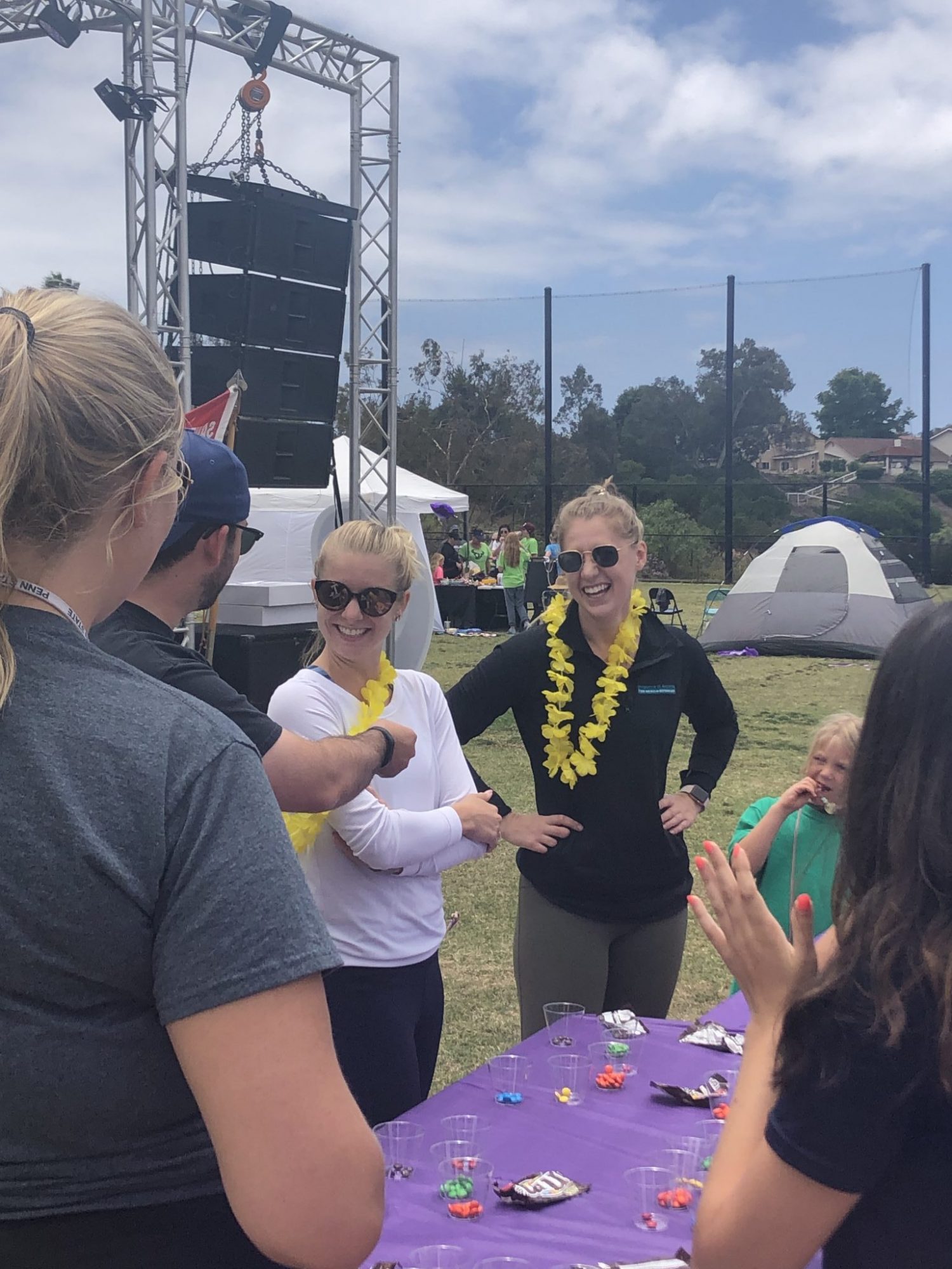 USAHS Students Volunteer in Relay for Life Event