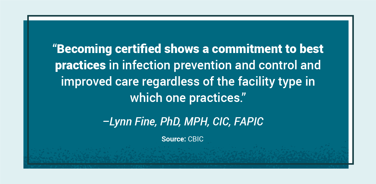 quote from infection control nurse