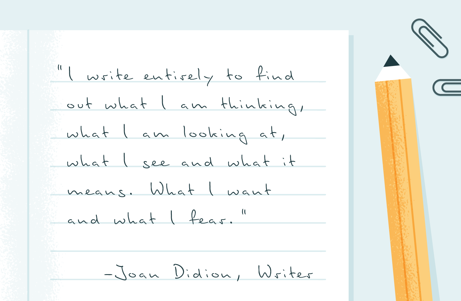 illustrated quote