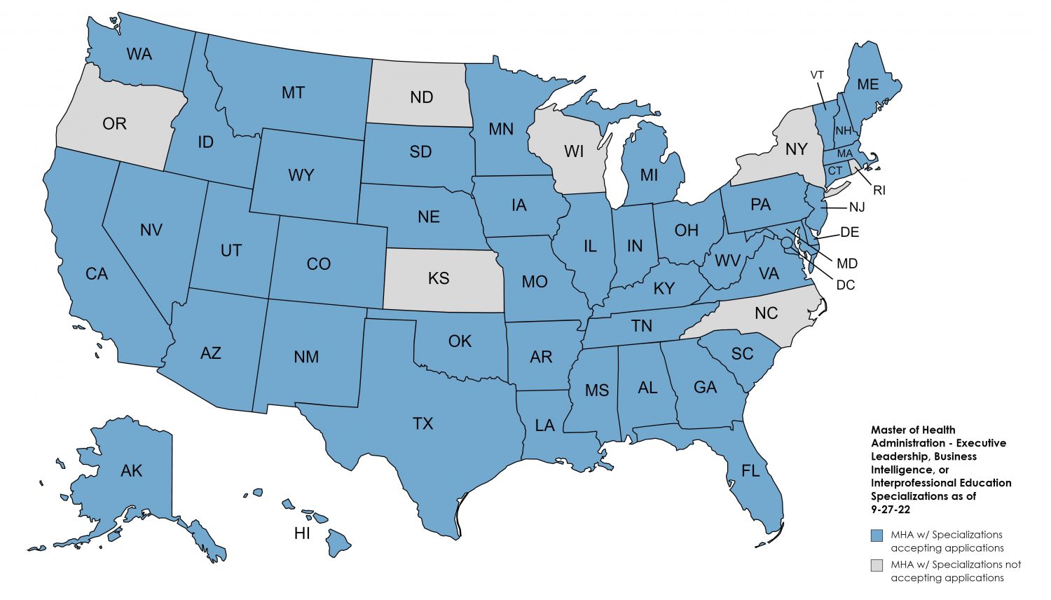 Online Masters of Health Administration: MHA Program | USAHS