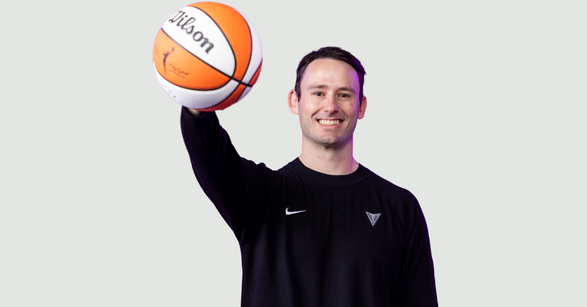 man holding a basketball