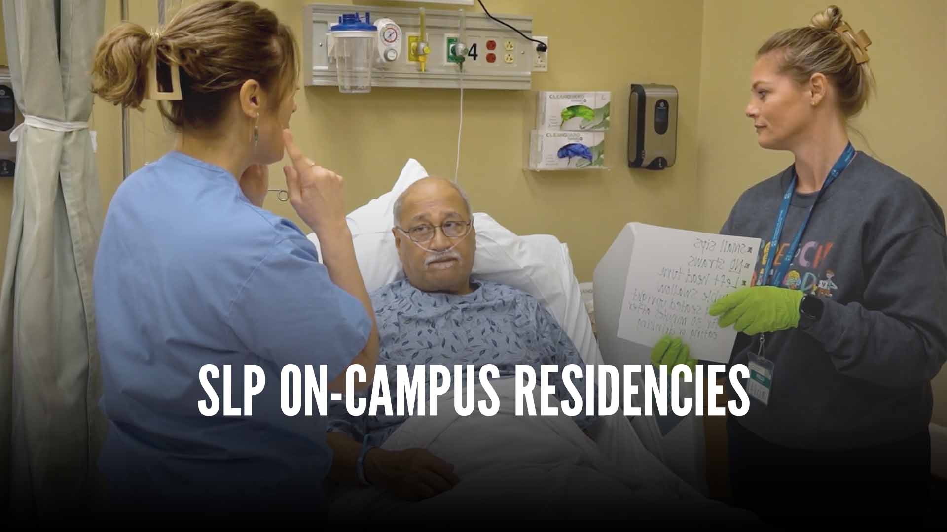 SLP on-campus residencies video thumbnail